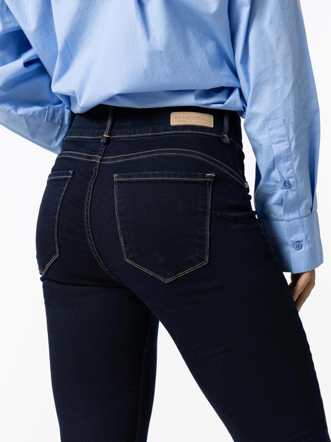 Jean skinny one size double comfort 49 marine femme - Tiffosi