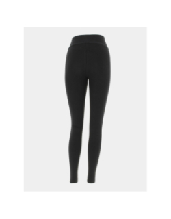 Legging pomi taille haute bande rouge noir femme - Only