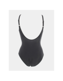 Maillot de bain 1 pièce natation rose noir femme - Arena