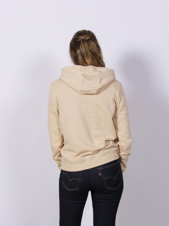 Sweat à capuche nsw club beige femme - Nike