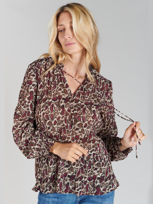 Blouse janek multicolore femme - Le Temps Des Cerises