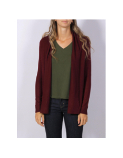 Gilet fin super zinfandel bordeaux femme - Tiffosi