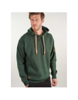 Sweat à capuche polaire duc vert homme - Deeluxe