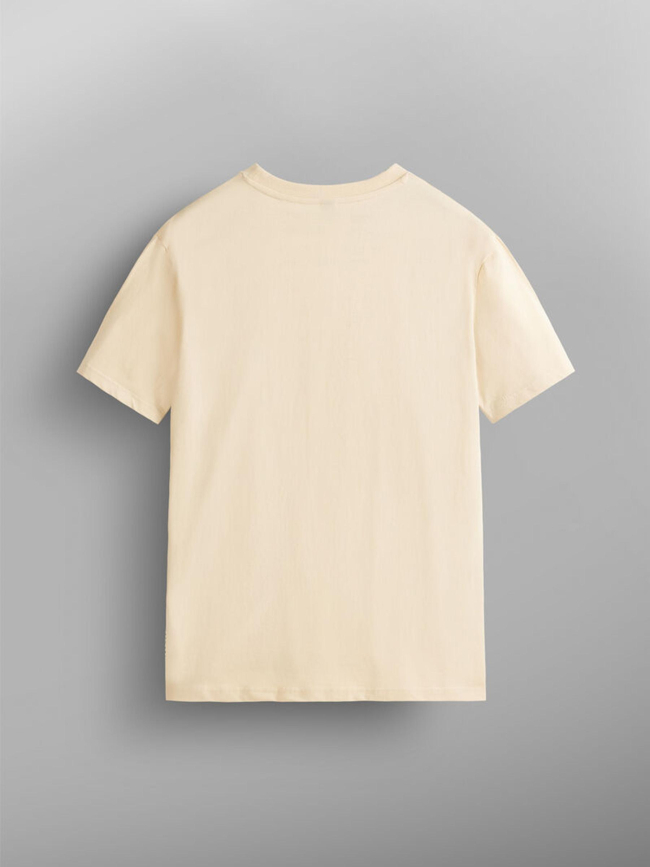 T-shirt raton laveur hockey beige homme - Picture