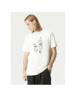 T-shirt D&S hiker aventure blanc homme - Picture