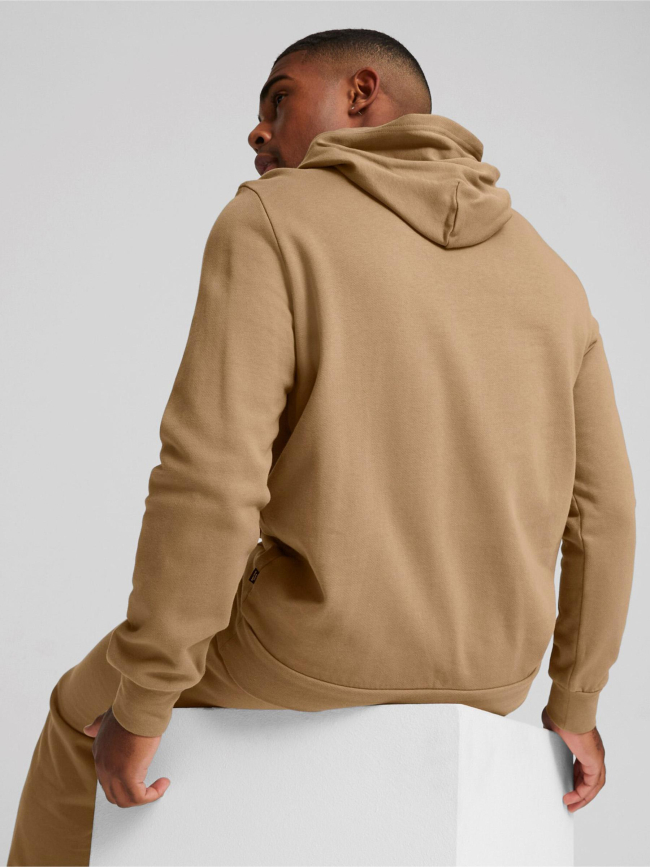 Sweat à capuche btr essential marron homme - Puma