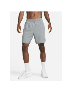 Short de running df challenger 7bf gris homme - Nike