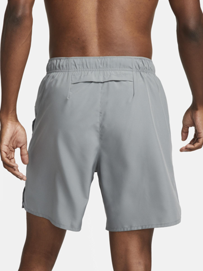 Short de running df challenger 7bf gris homme - Nike