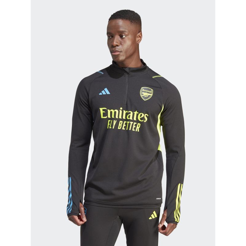 Sweat de football arsenal training noir homme - Adidas