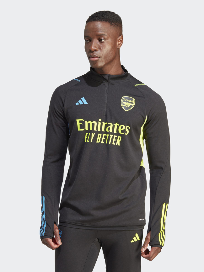 Sweat de football arsenal training noir homme - Adidas