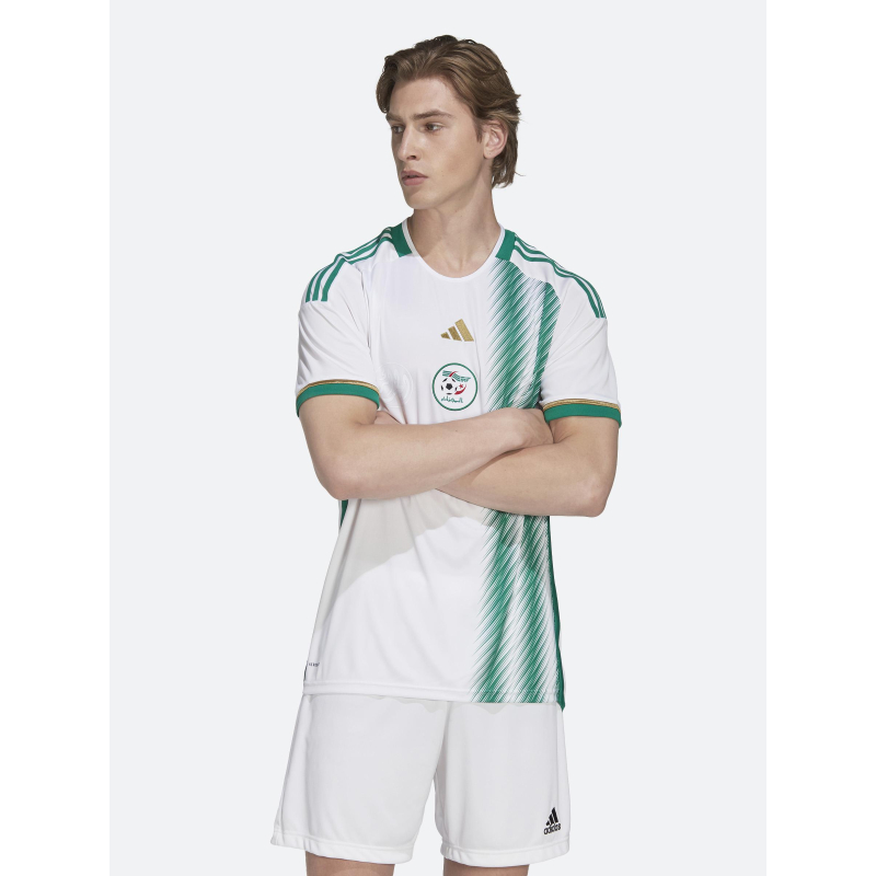 Maillot de football domicile algérie 2022 blanc homme - Adidas