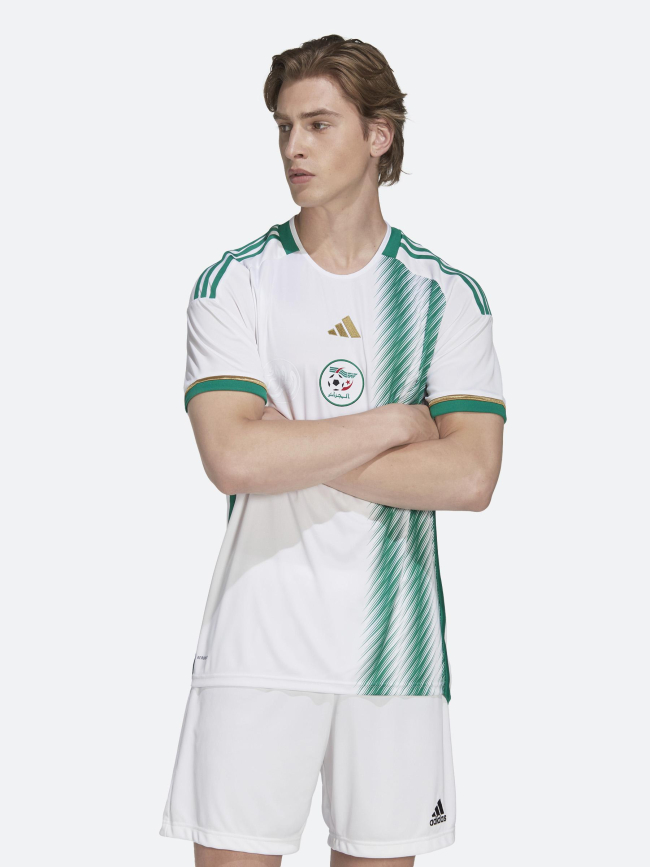 Maillot de football domicile algérie 2022 blanc homme - Adidas