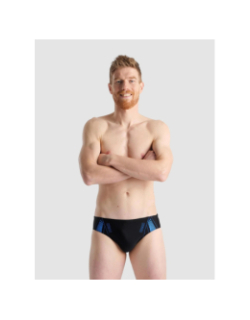 Maillot de bain briefs graphic noir homme - Arena