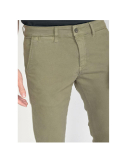 Pantalon chino kurt jogg kaki homme - Le Temps Des Cerises