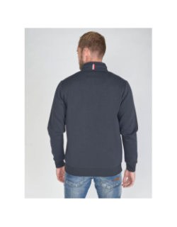 Sweat zippé galaxy bleu marine homme - Le Temps Des Cerises
