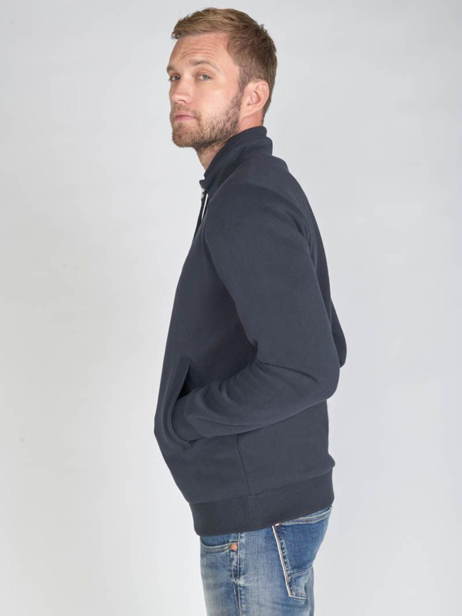 Sweat zippé galaxy bleu marine homme - Le Temps Des Cerises