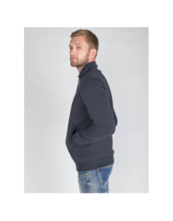 Sweat zippé galaxy bleu marine homme - Le Temps Des Cerises