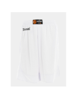 Short de basketball hustle blanc homme - Spalding