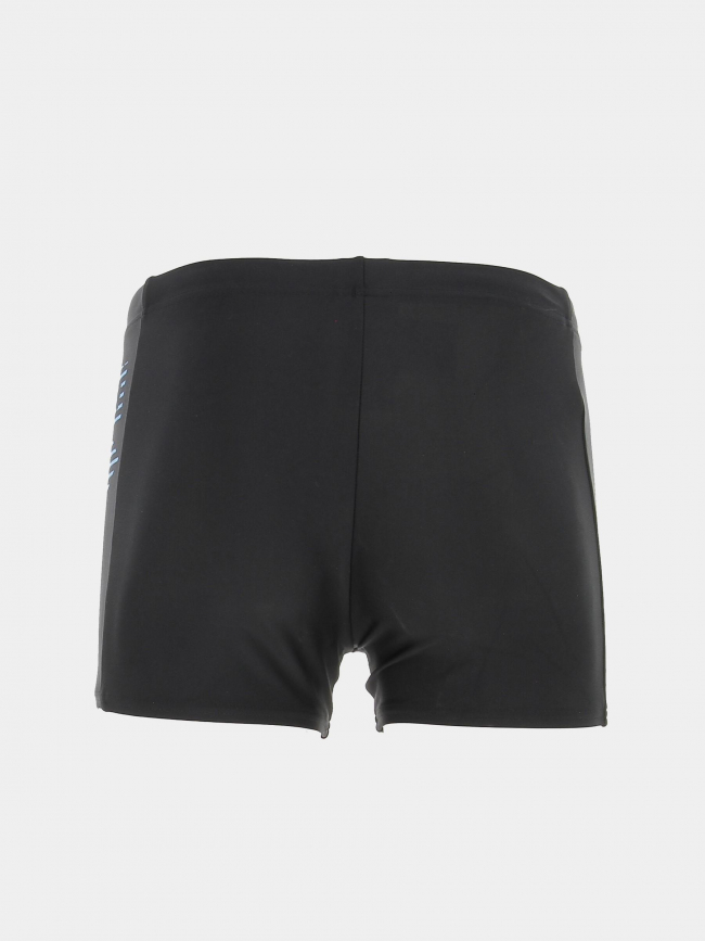 Maillot de bain boxer logo rayé bleu noir homme - Arena