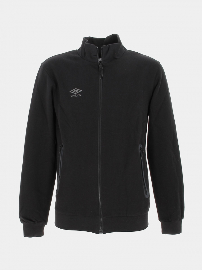 Gilet zippé bas net noir homme - Umbro