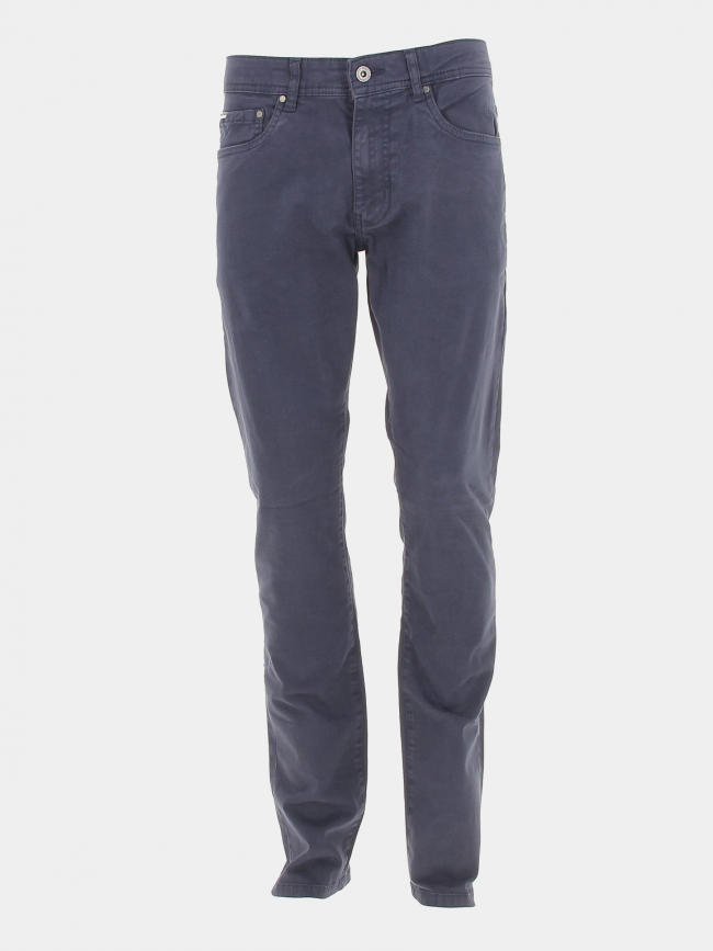 Pantalon regular fit bleu marine homme - Sun Valley