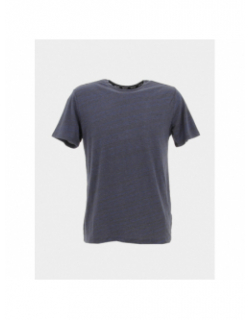 T-shirt t-nark chiné uni bleu marine homme - Teddy Smith