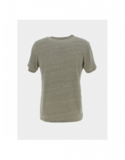 T-shirt t-nark uni kaki chiné homme - Teddy Smith