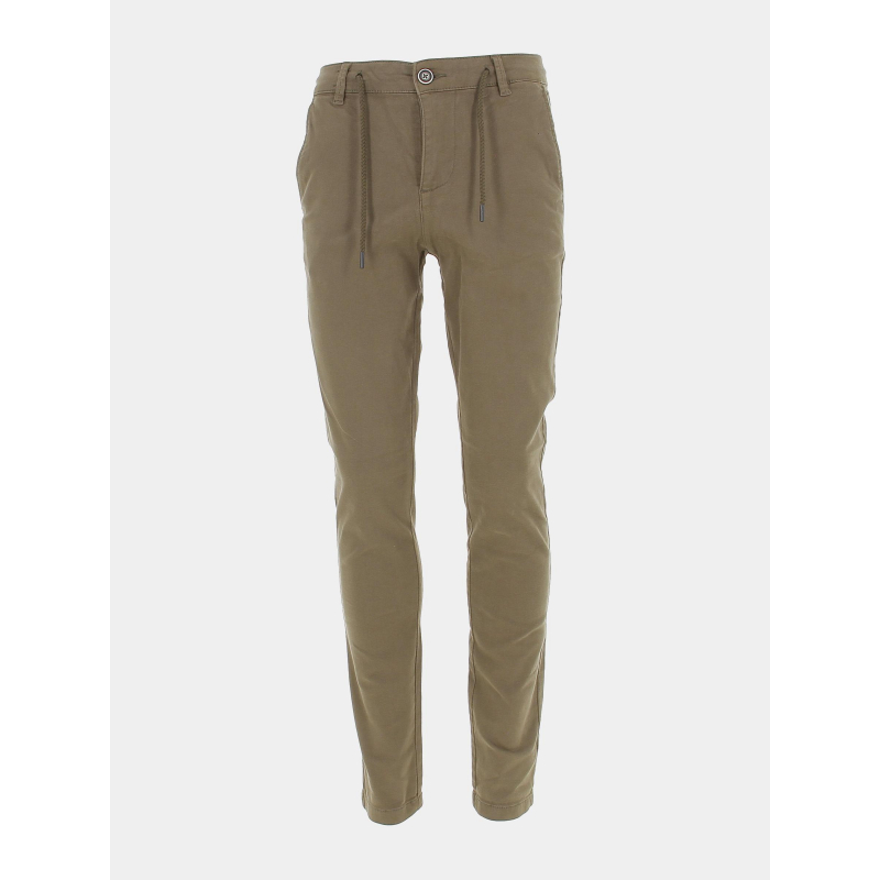 Pantalon chino marco lewis slim kaki homme - Jack & Jones