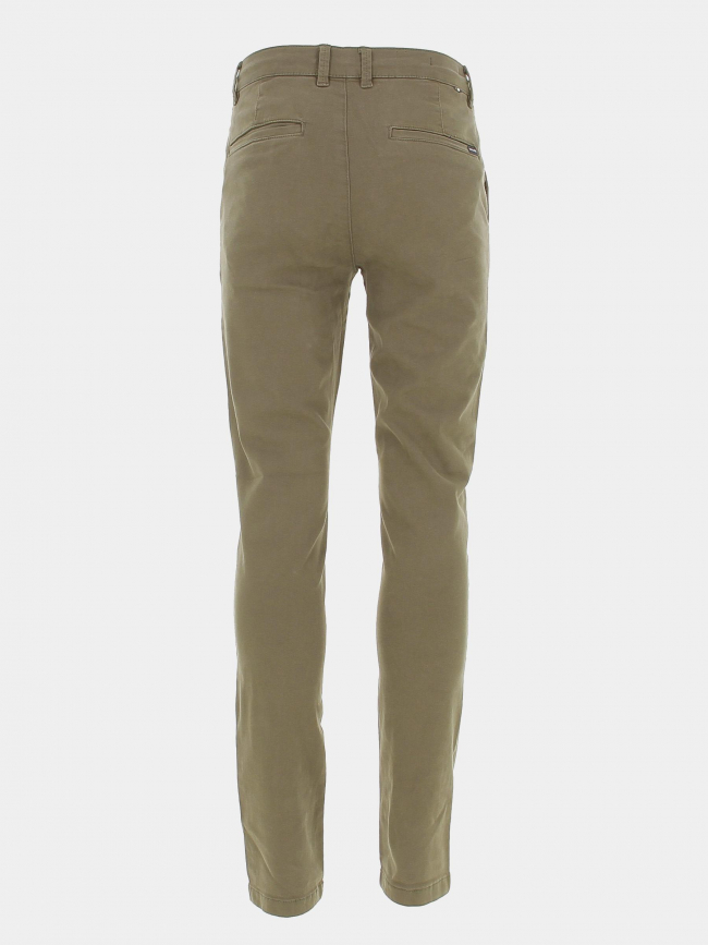 Pantalon chino marco lewis slim kaki homme - Jack & Jones