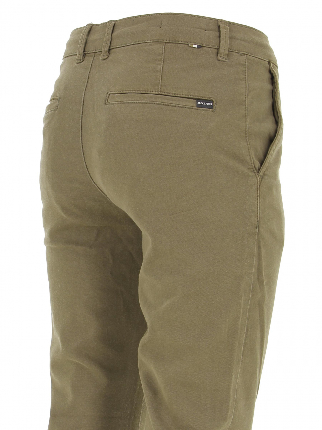 Pantalon chino marco lewis slim kaki homme - Jack & Jones