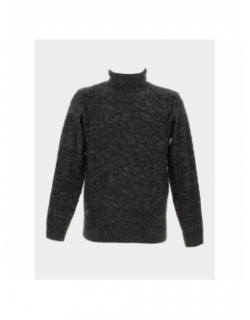 Pull col roulé texturé noir homme - RMS 26