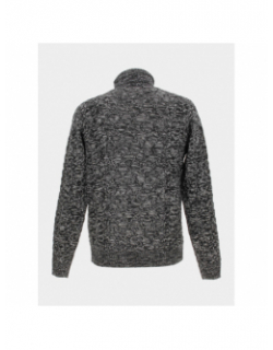 Pull col roulé texturé gris foncé homme - RMS 26