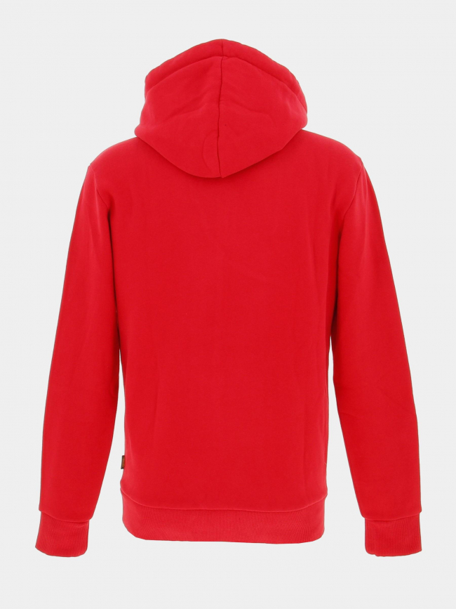 Sweat à capuche soda pop rouge homme - Superdry