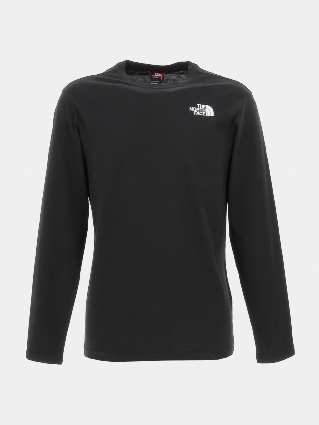 T-shirt manches longues redbox noir homme - The North Face