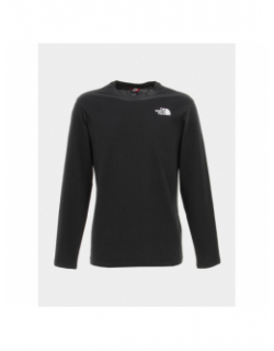 T-shirt manches longues redbox noir homme - The North Face