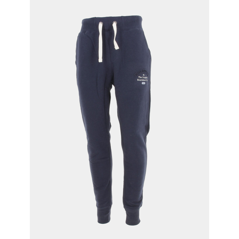 Jogging uni logo embossé bleu marine homme - Quiksilver