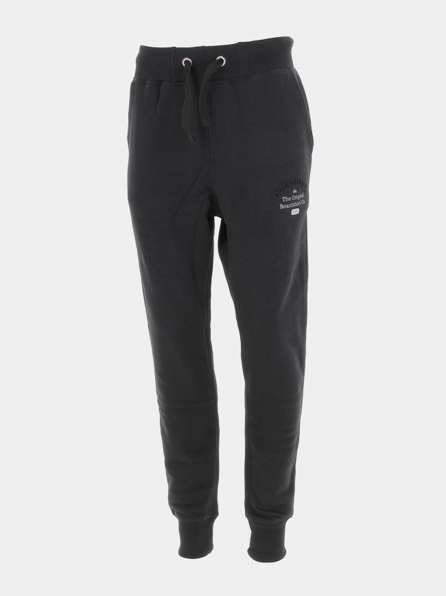 Jogging uni logo embossé noir homme - Quiksilver