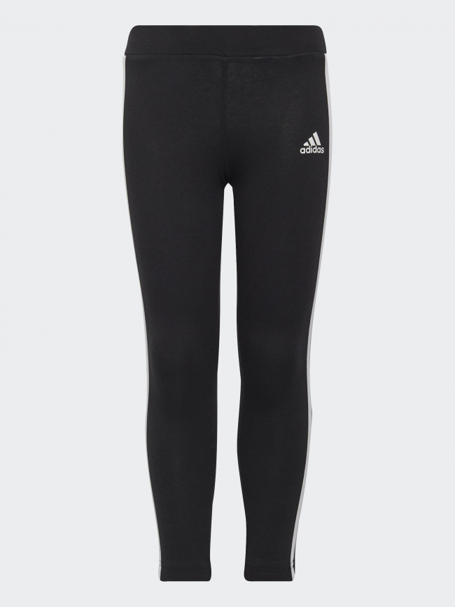 Legging élastique 3s tight basique blanc noir enfant - Adidas