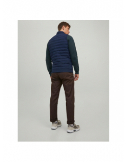 Doudoune sans manche fine recyclé bleu marine homme - Jack & Jones