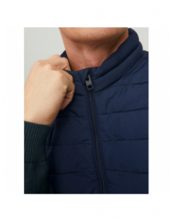 Doudoune sans manche fine recyclé bleu marine homme - Jack & Jones