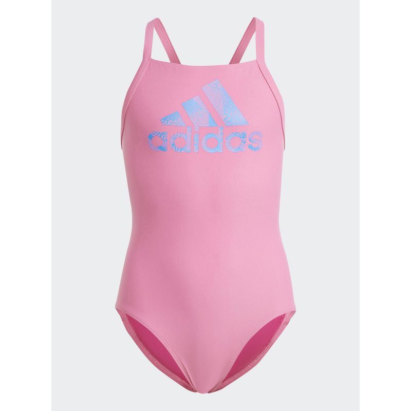 Maillot de bain big logo rose enfant - Adidas