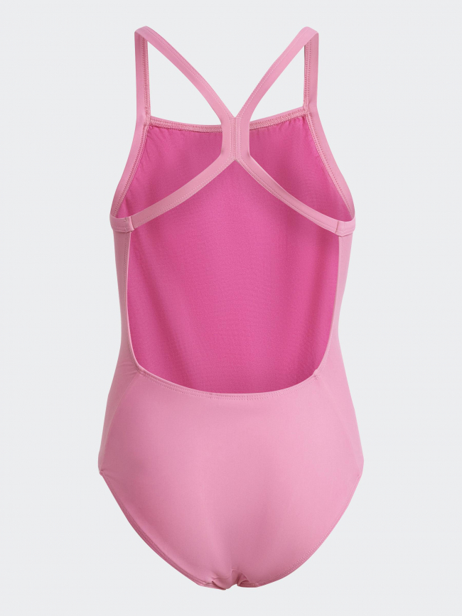 Maillot de bain big logo rose enfant - Adidas