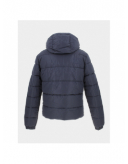 Doudoune hooded sports bleu marine homme - Superdry