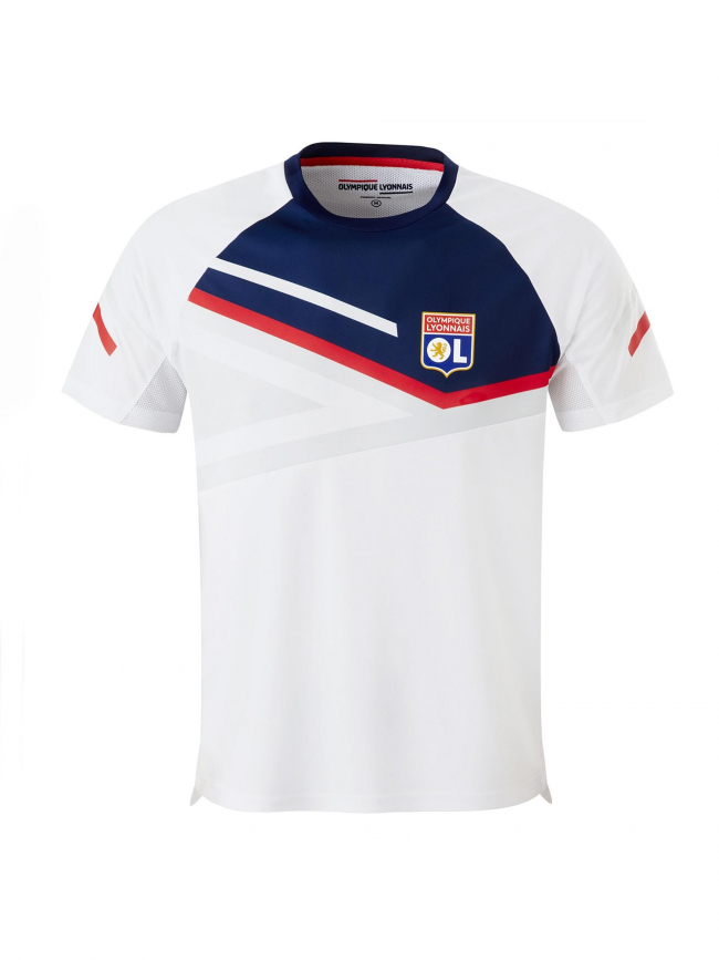 T-shirt de OL training boost blanc enfant - Olympique Lyonnais