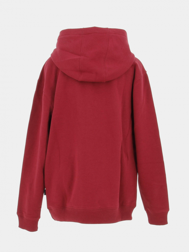 Sweat à capuche graphic bordeaux garçon - Quiksilver