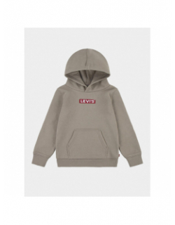 Sweat à capuche boxtab beige enfant - Levi's