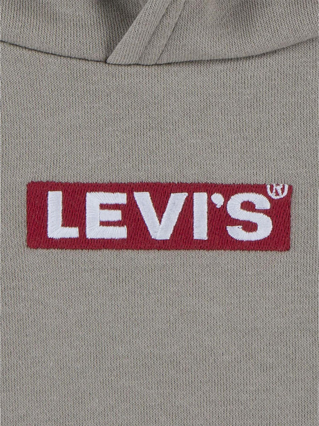 Sweat à capuche boxtab beige enfant - Levi's