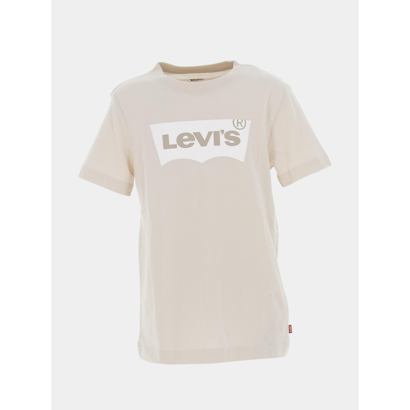 T-shirt batwing logo beige enfant - Levi's