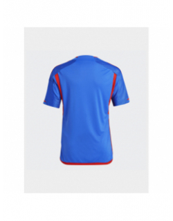 Maillot de football OL retro vintage bleu enfant - Adidas