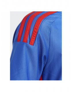 Maillot de football OL retro vintage bleu enfant - Adidas